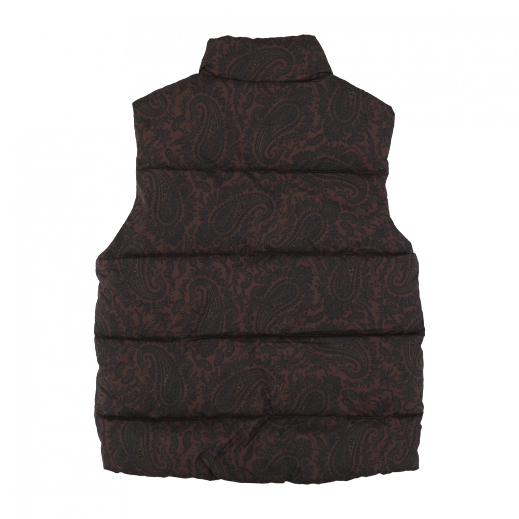 piumino smanicato uomo springfield vest PAISLEY PRINT/BUCKEYE/BLACK