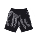 pantalone corto tuta uomo chain sweatshort BLACK