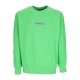 felpa leggera girocollo uomo back logo crewneck LIME/ST PURPLE