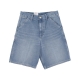 jeans corto uomo simple short BLUE LIGHT TRUE WASHED