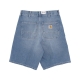 jeans corto uomo simple short BLUE LIGHT TRUE WASHED