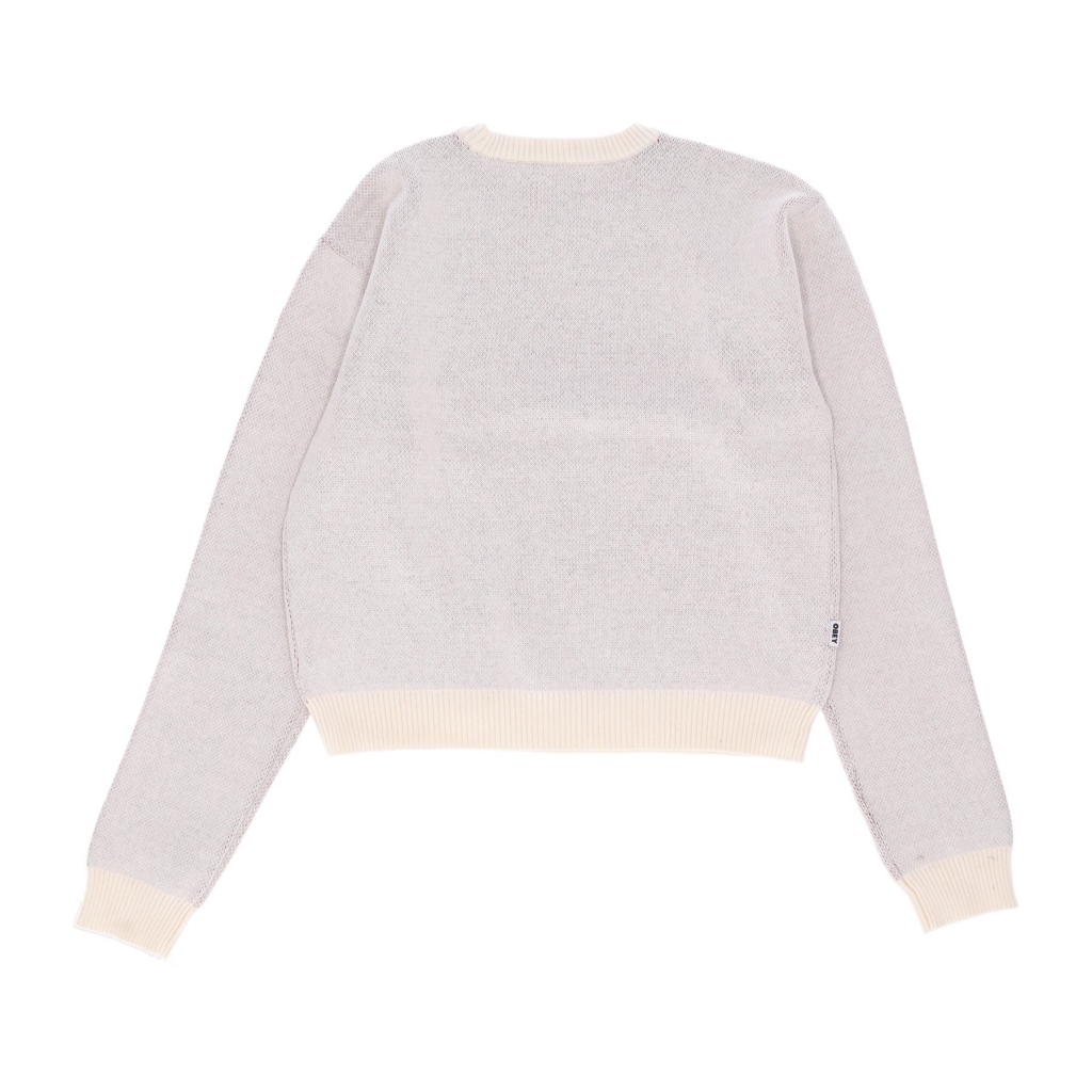 maglione leggero donna gato sweater UNBLEACHED