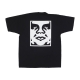 maglietta uomo bold icon heavyweight tee JET BLACK