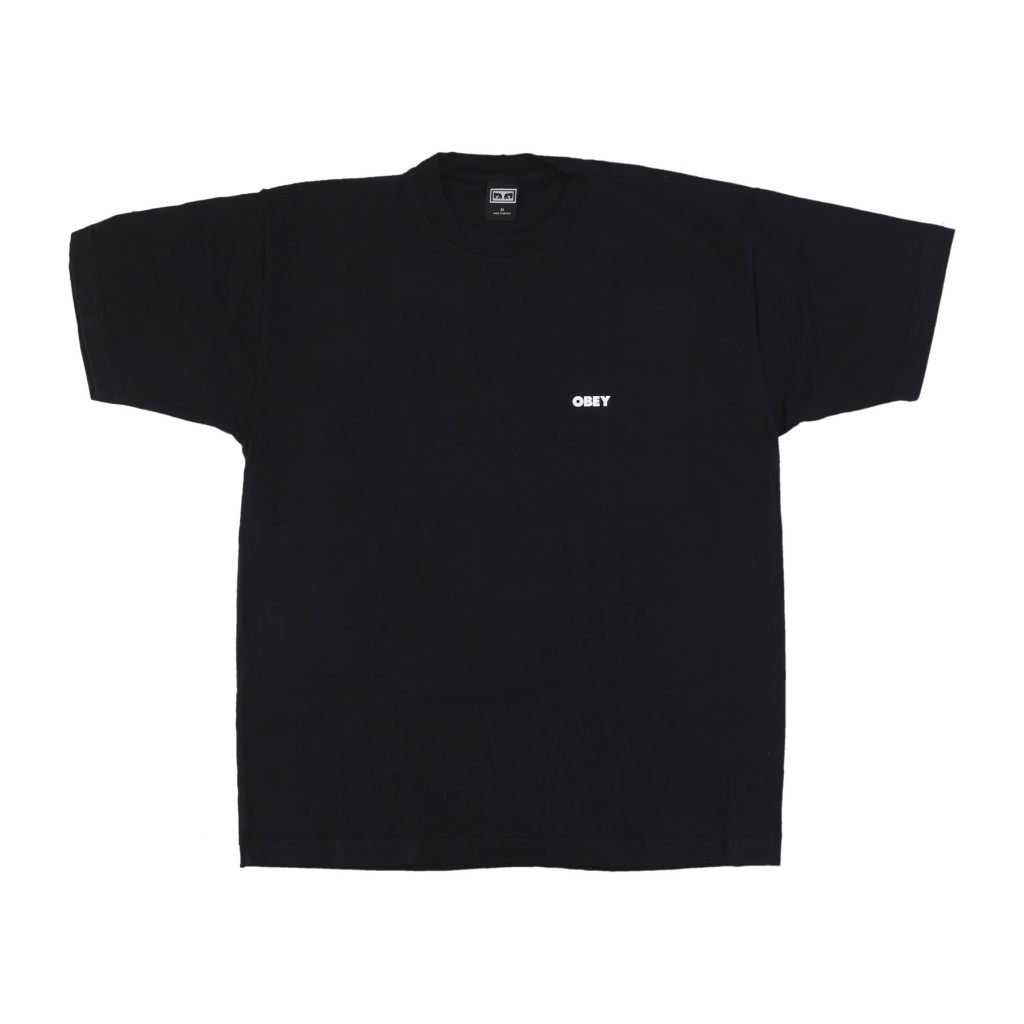 maglietta uomo bold icon heavyweight tee JET BLACK