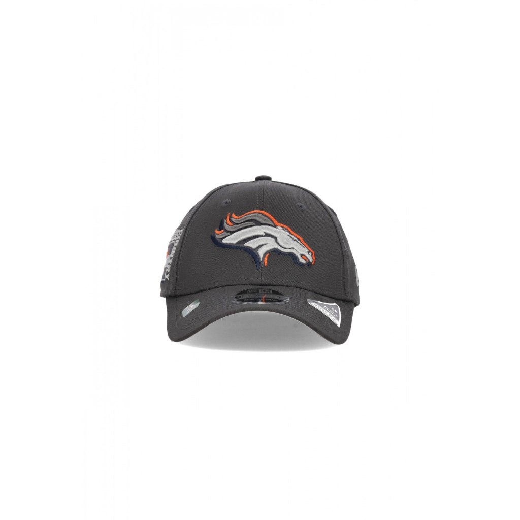 cappellino visiera curva uomo nfl draft 24 940 denbro GRAPHITE