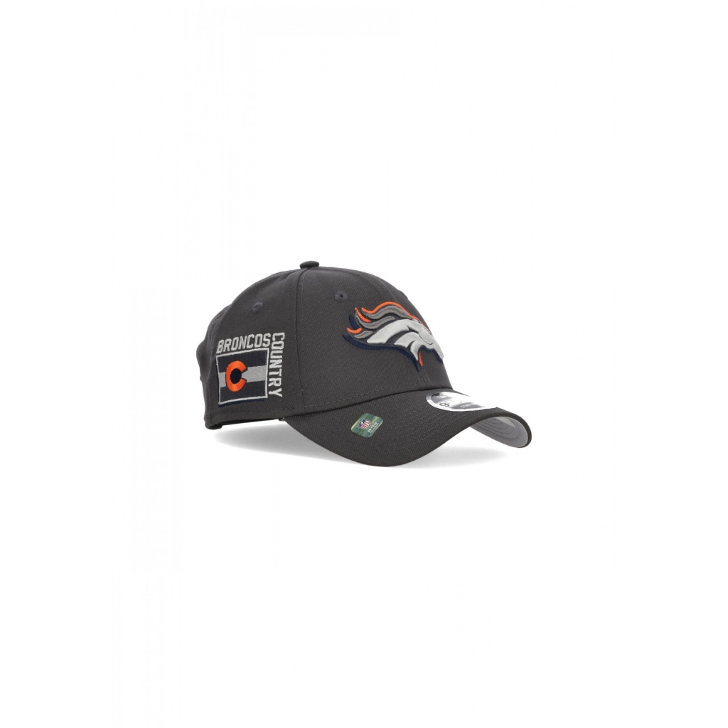 cappellino visiera curva uomo nfl draft 24 940 denbro GRAPHITE