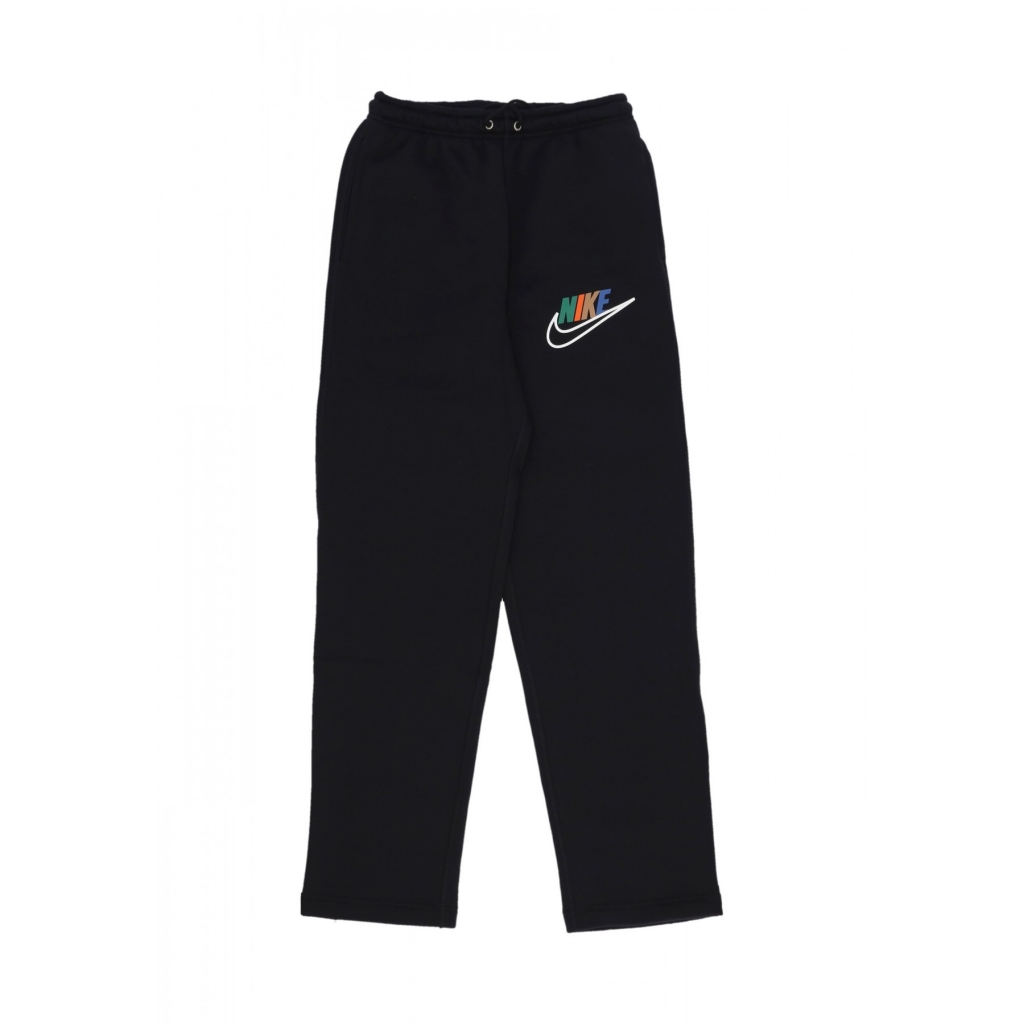 pantalone tuta felpato uomo sportswear club futura block pant BLACK