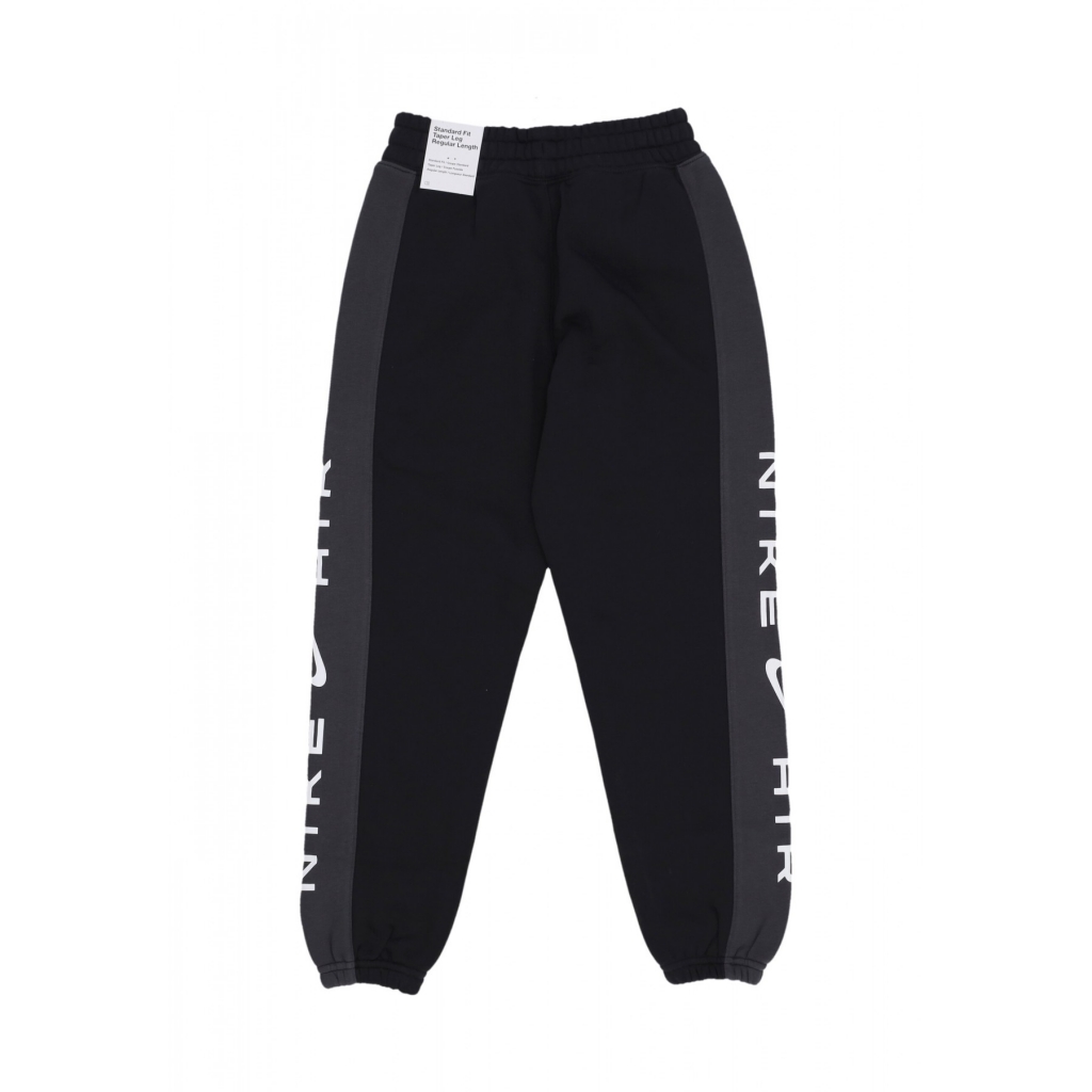 pantalone tuta felpato ragazzo air pant BLACK/ANTHRACITE/WHITE/WHITE