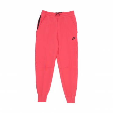 pantalone tuta leggero donna w sportswear tech flecce mid-rise jogger ASTER PINK/BLACK