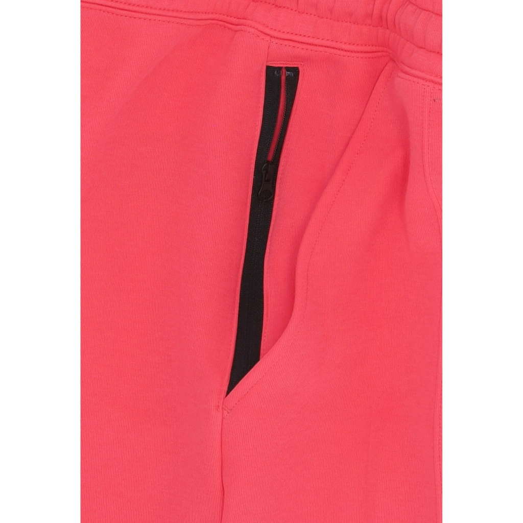 pantalone tuta leggero donna w sportswear tech flecce mid-rise jogger ASTER PINK/BLACK