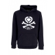 felpa cappuccio uomo bones hoodie BLACK