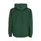 felpa cappuccio uomo bones hoodie BOTTLE GREEN