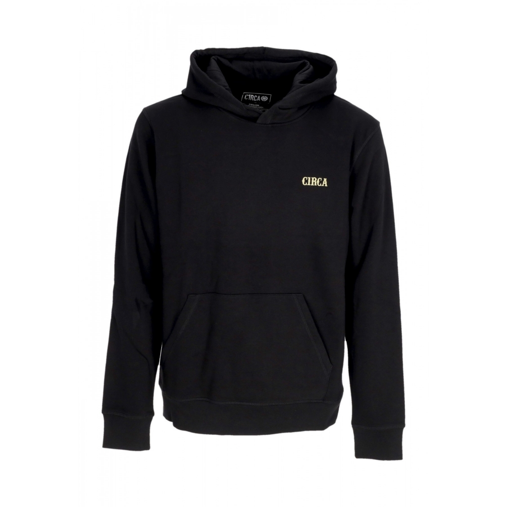 felpa cappuccio uomo crescit eundo hoodie BLACK