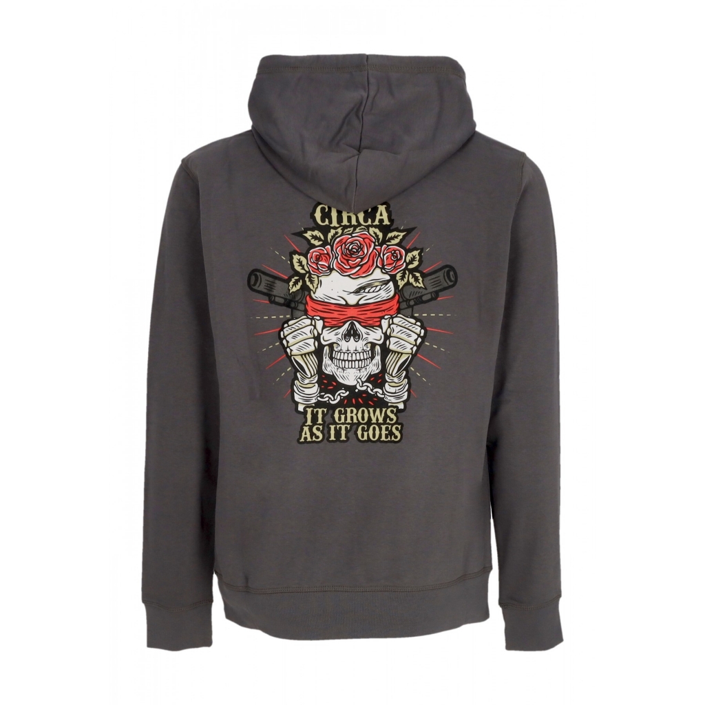 felpa cappuccio uomo crescit eundo hoodie ANTHRACITE