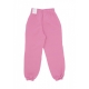 pantalone tuta felpato ragazza sportswear club fleece loose lbr pant MAGIC FLAMINGO/MAGIC FLAMINGO/WHITE