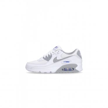 scarpa bassa uomo air max 90 WHITE/LT SMOKE GREY/RACER BLUE