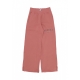 pantalone tuta felpato donna w sportswear phoenix fleece high-rise logo pant CANYON PINK