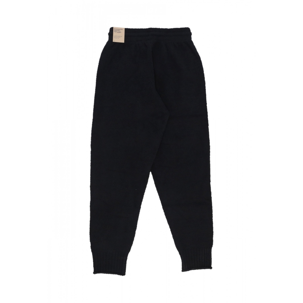 orsetto donna w sportswear poenix boucle high-waisted oversized pant BLACK