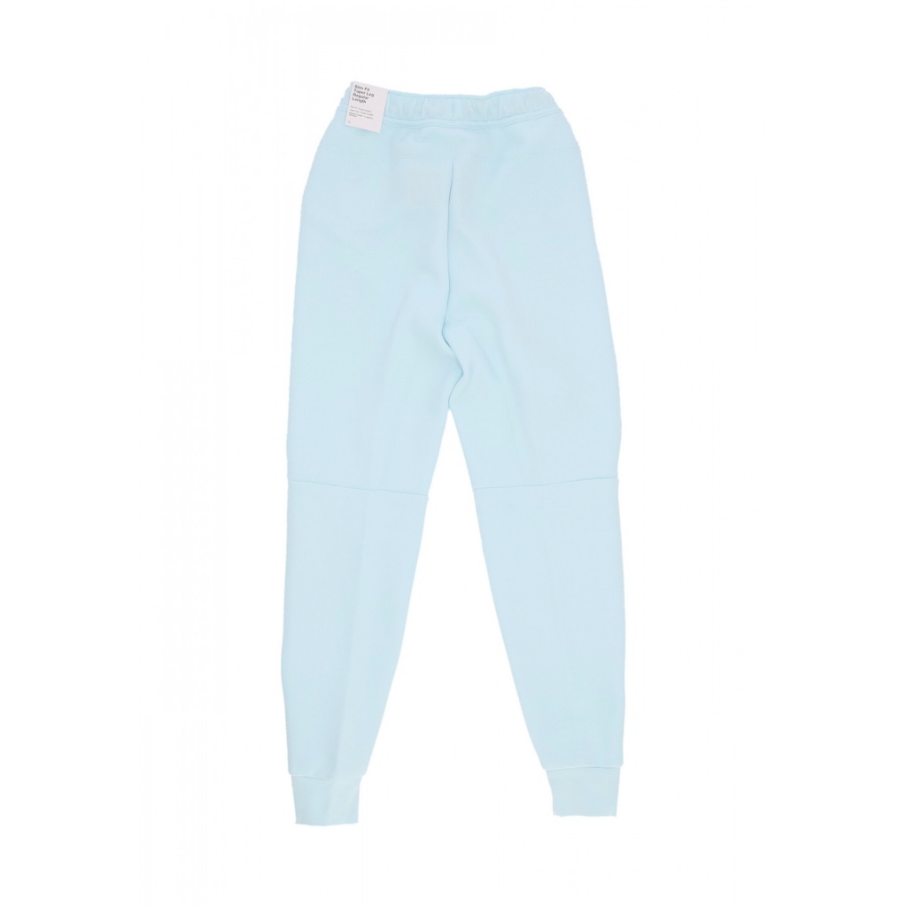 pantalone tuta leggero uomo tech fleece jogger GLACIER BLUE/BLACK