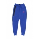 pantalone tuta leggero uomo tech fleece jogger GAME ROYAL/HYPER PINK