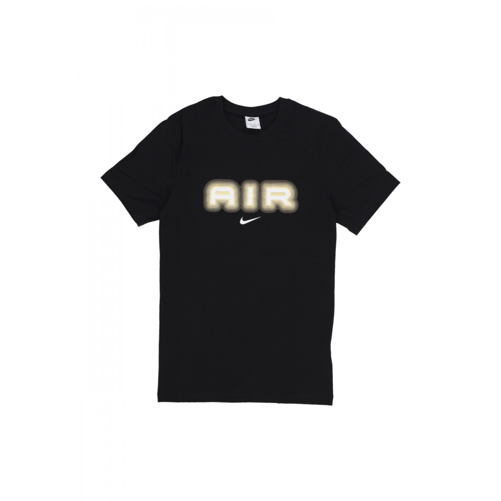 maglietta uomo sportswear sw air graphic tee BLACK/METALLIC GOLD