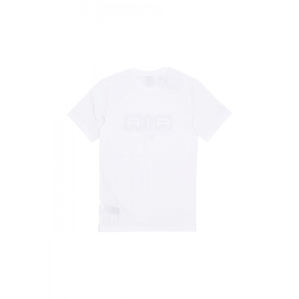 maglietta uomo sportswear sw air graphic tee WHITE/BLACK