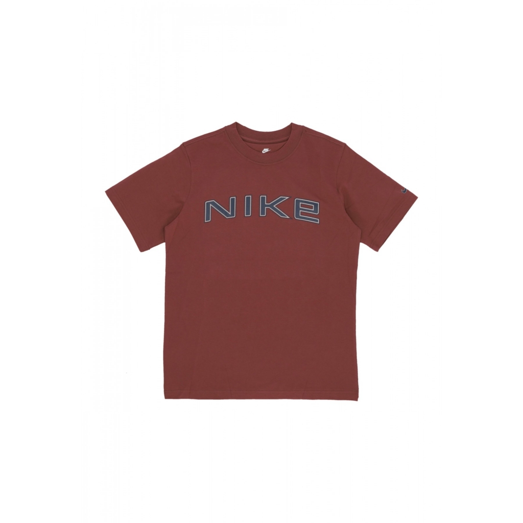 maglietta donna w sportswear phoenix tee RED SEPIA