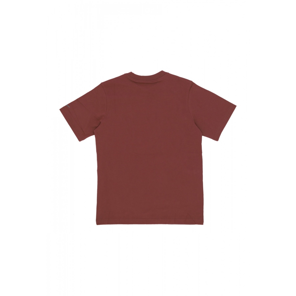 maglietta donna w sportswear phoenix tee RED SEPIA