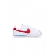 scarpa bassa donna w cortez leather WHITE/VARSITY RED/VARSITY BLUE