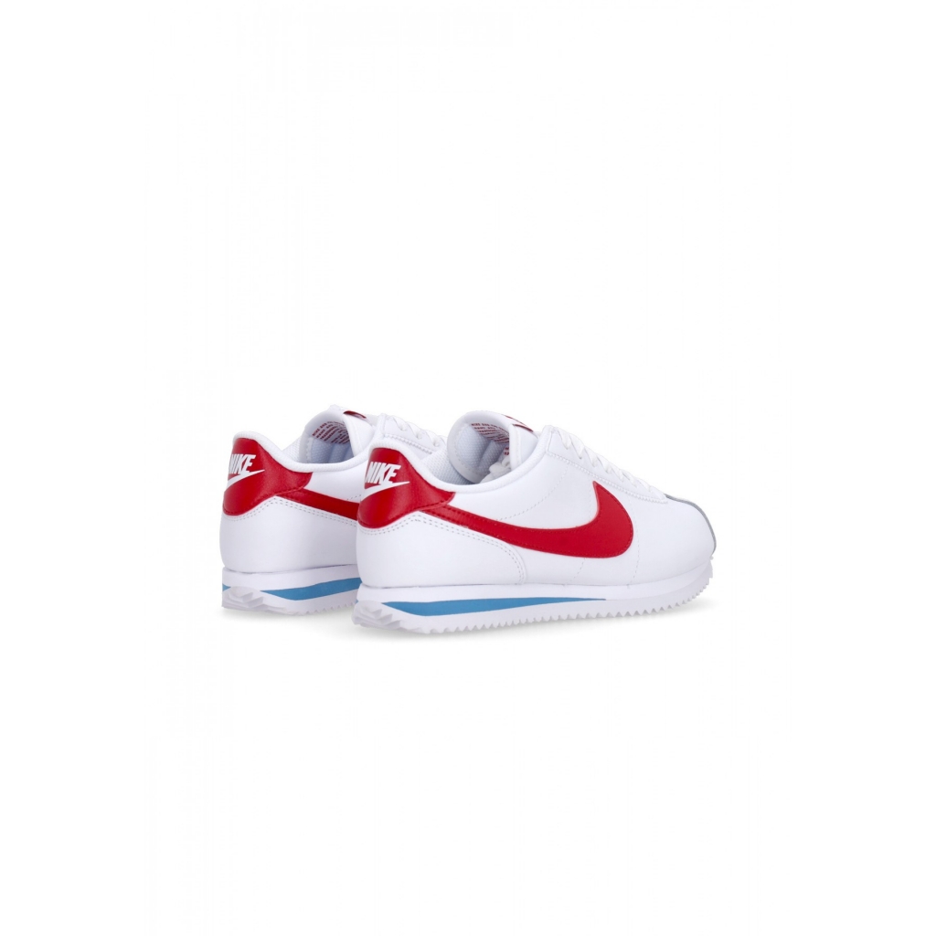 scarpa bassa donna w cortez leather WHITE/VARSITY RED/VARSITY BLUE