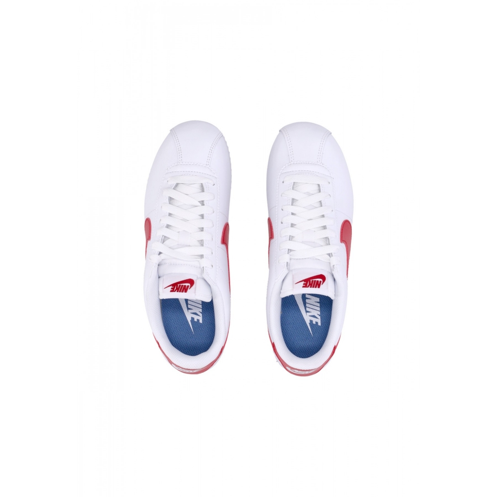 scarpa bassa donna w cortez leather WHITE/VARSITY RED/VARSITY BLUE