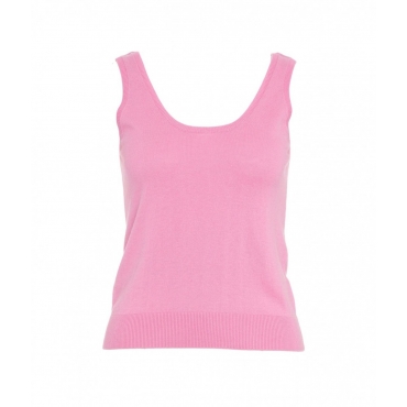 Top a maglia Jax rosa