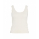 Top a maglia Jax bianco