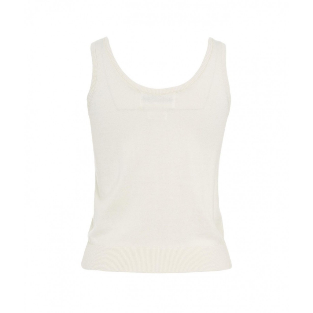 Top a maglia Jax bianco