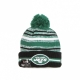 cappello pom pom uomo nfl sport knit neyjet ORIGINAL TEAM COLORS