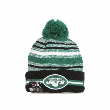 cappello pom pom uomo nfl sport knit neyjet ORIGINAL TEAM COLORS