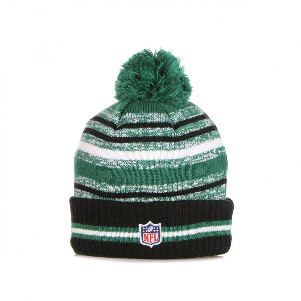 cappello pom pom uomo nfl sport knit neyjet ORIGINAL TEAM COLORS