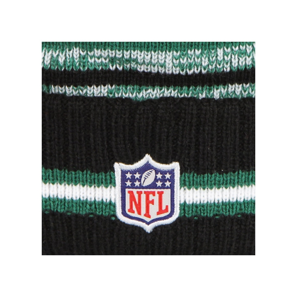 cappello pom pom uomo nfl sport knit neyjet ORIGINAL TEAM COLORS