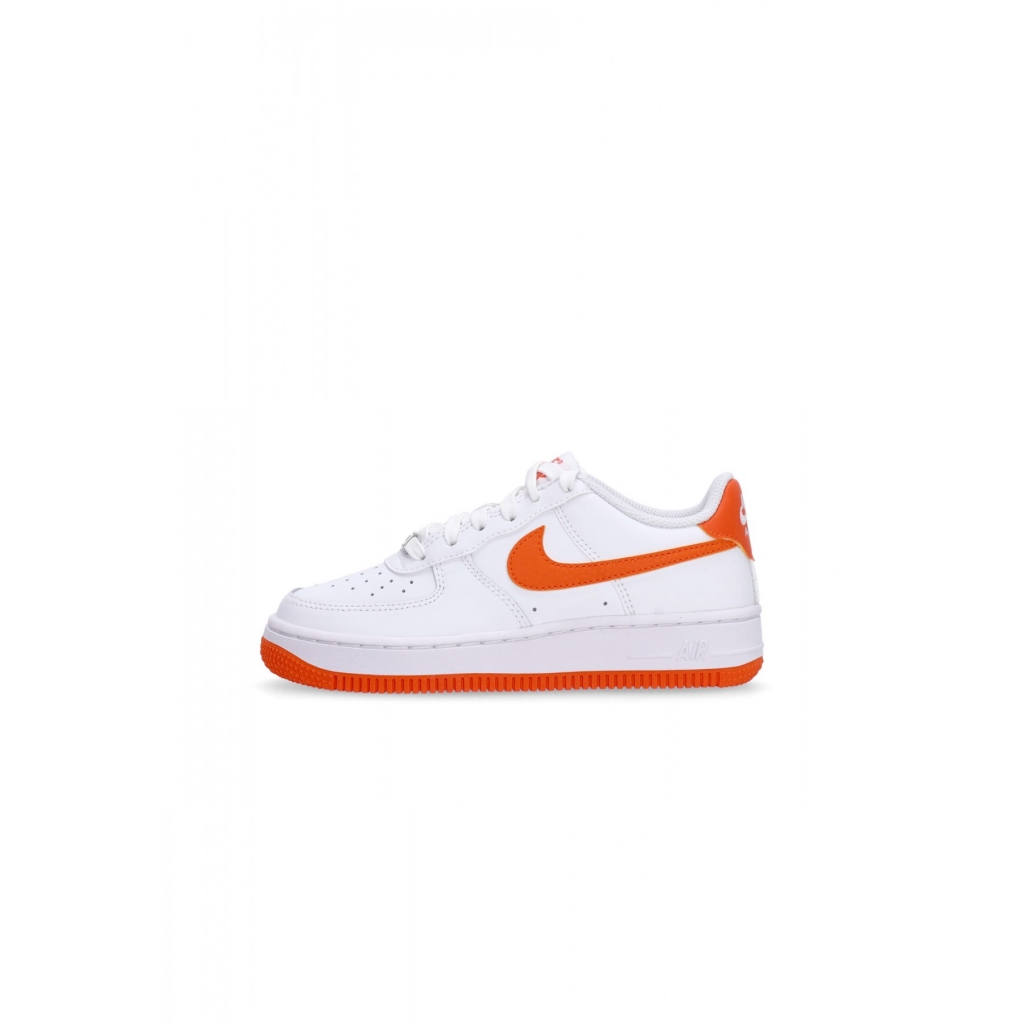 scarpa bassa ragazzo air force 1 gs WHITE/SAFETY ORANGE/WHITE