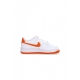 scarpa bassa ragazzo air force 1 gs WHITE/SAFETY ORANGE/WHITE