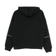 felpa leggera cappuccio donna tavora hoody BLACK/BRIGHT WHITE