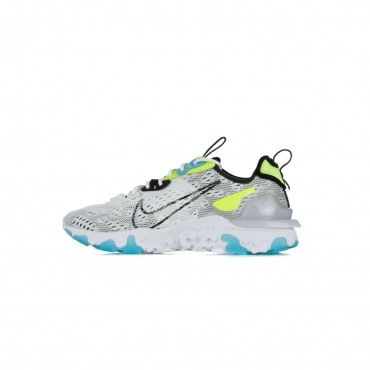 scarpa bassa uomo react vision WHITE/BLACK/VOLT/BLUE FURY