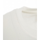 T-shirt con scollo rotondo bianco