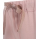 Pantaloni casual in misto lana vergine rosa chiaro