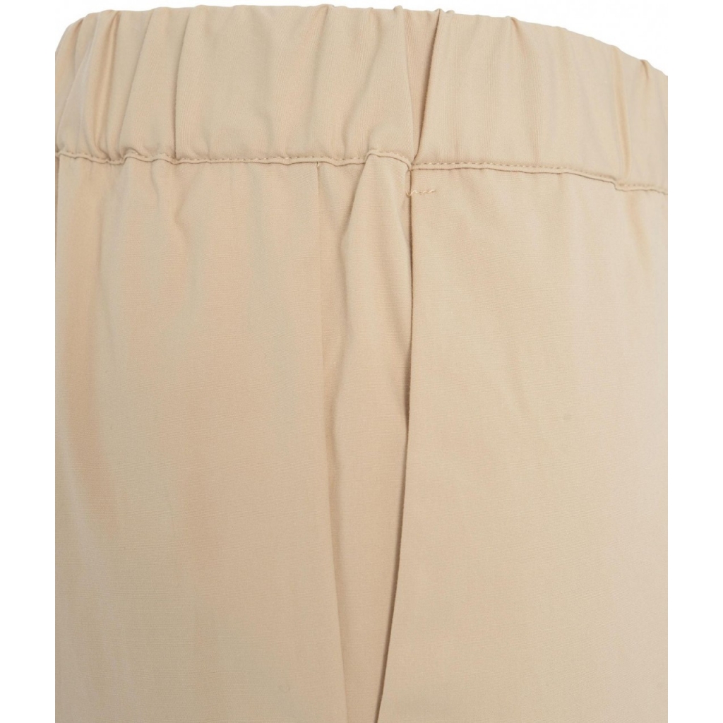 Pantaloni casual con coulisse beige