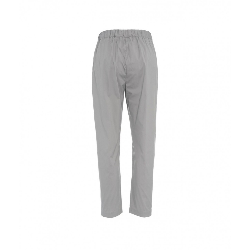 Pantaloni casual con coulisse grigio chiaro