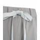 Pantaloni casual con coulisse grigio chiaro