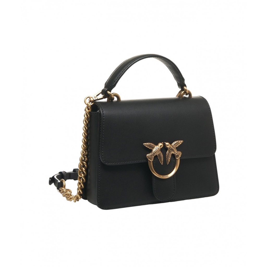 Borsa a tracolla Mini Love One Top Handle Light nero