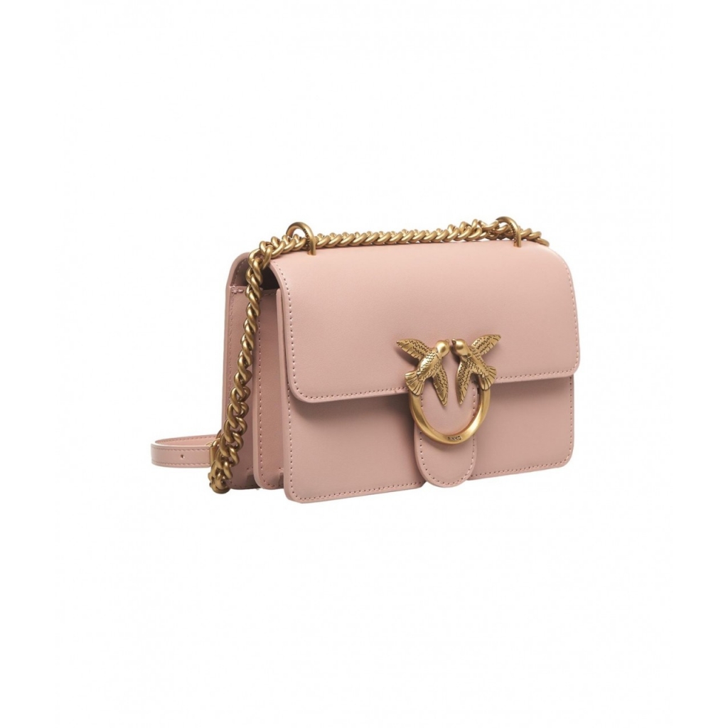 Borsa a tracolla Mini Love Bag One rosa chiaro