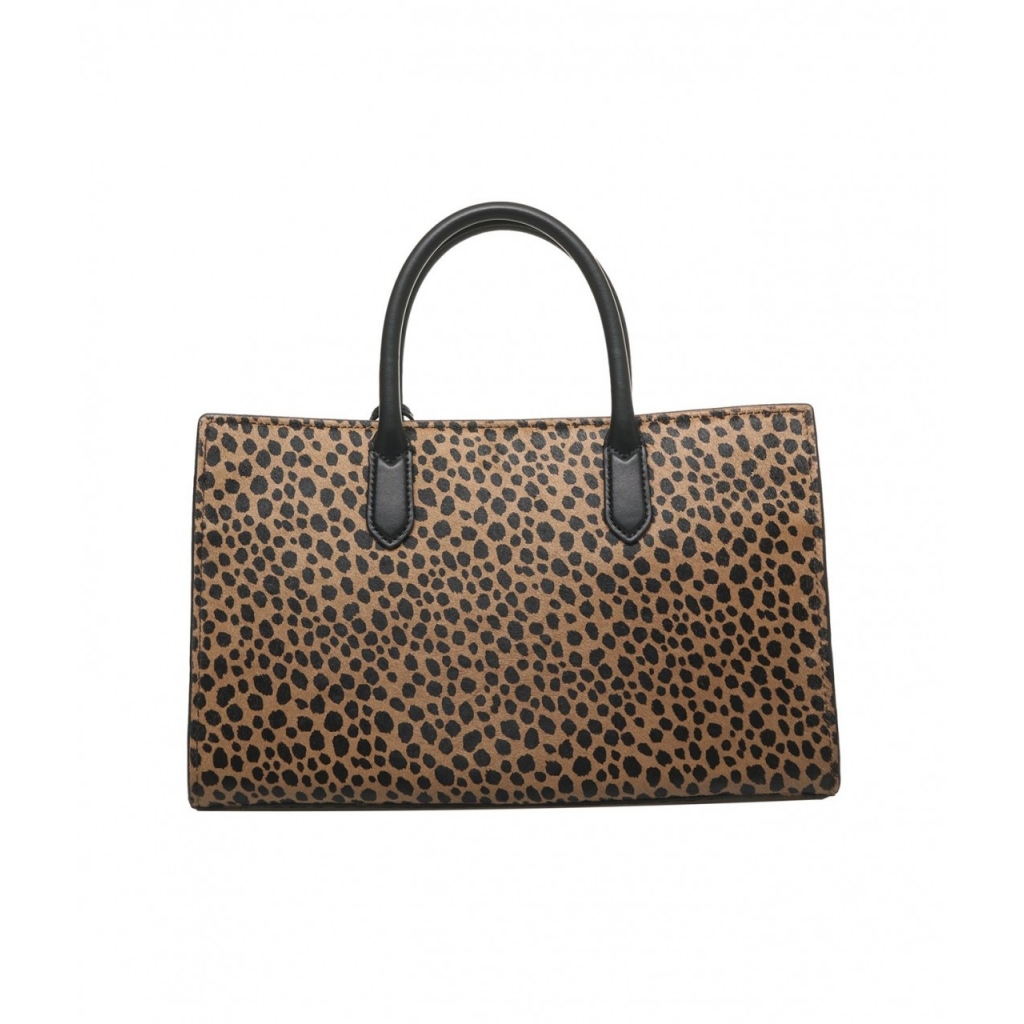 Borsa a mano in haircalf Scarlett Medium nero